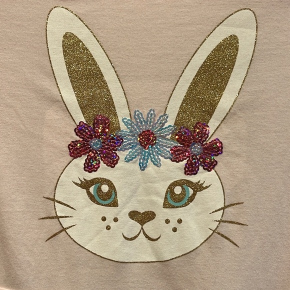 Place girls bunny dress size medium 7/8 . - Picture 4 of 7